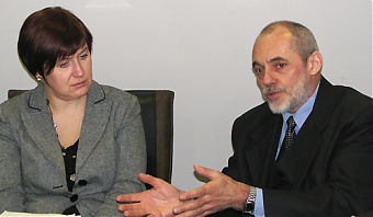 Ингуна Андзане и Янош Рекаши. Рига, 24.02.2010. Ингуна Андзане и Янош Рекаши. Рига, 24.02.2010.